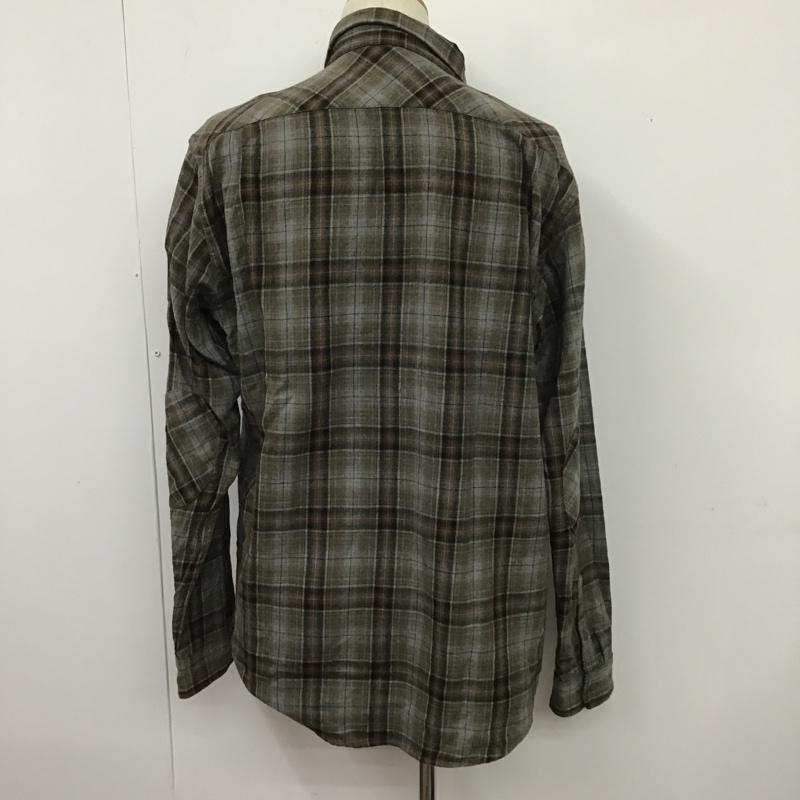 古着 USED シャツ、ブラウス 長袖 長袖シャツ カラーシャツ ポケットシャツ 長袖チェックカットソー XL チェック マルチカラー / マルチカラー / メンズ USED 古着 中古 10104895