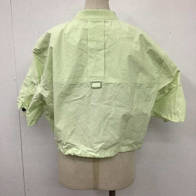ザラ ZARA ジャケット、上着 ジャケット、ブレザー L 無地 緑 / グリーン / レディース USED 古着 中古 10104902
