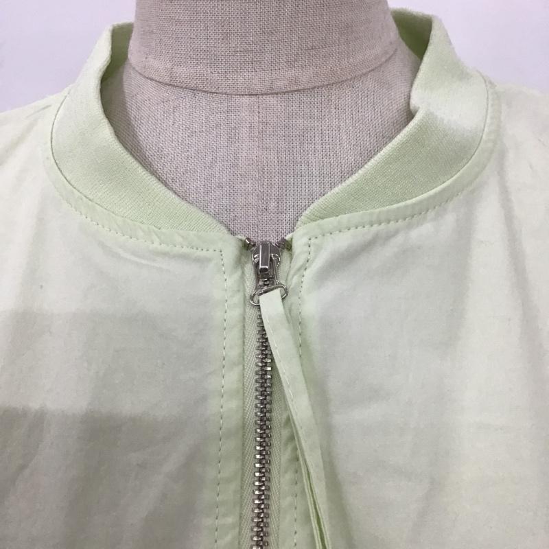 ザラ ZARA ジャケット、上着 ジャケット、ブレザー L 無地 緑 / グリーン / レディース USED 古着 中古 10104902