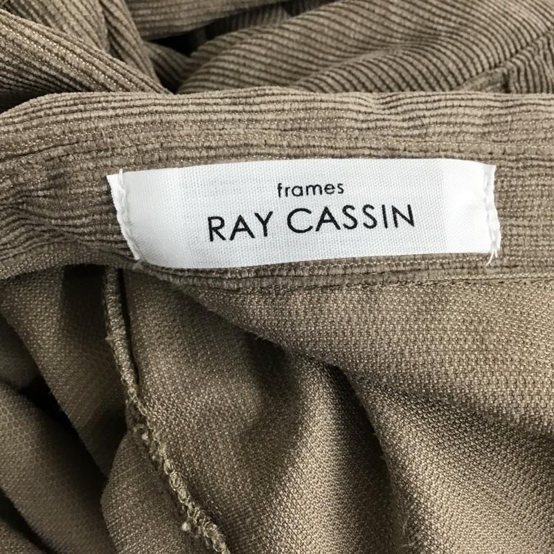 レイカズン Ray Cassin シャツ、ブラウス 長袖 長袖シャツ コーデュロイシャツ カラーシャツ カジュアルシャツ FREE 無地 茶 / ブラウン / レディース USED 古着 中古 10104905
