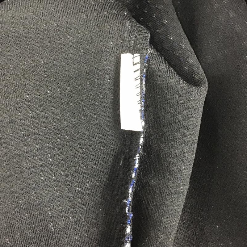 ザラ ZARA カットソー 半袖 フルジップ ジップアップ L  白 / ホワイト / X 黒 / ブラック / X 青 / ブルー /  レディース USED 古着 中古 10104929