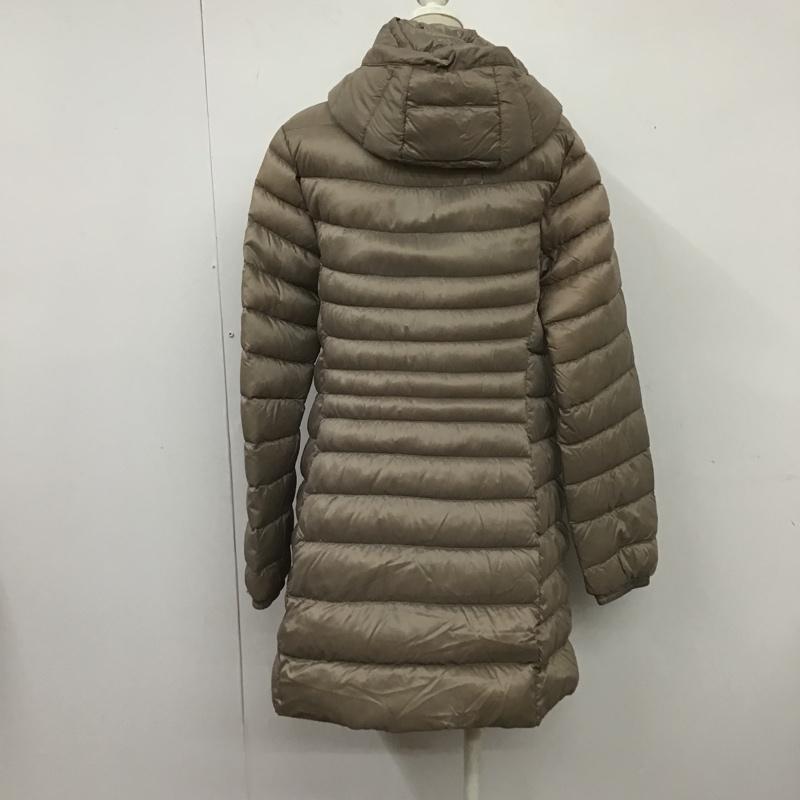 ユニクロ UNIQLO ジャケット、上着 ジャンパー、ブルゾン 217-069160 ウルトラライトダウン ロングコート ジップアップジャケット L 無地 ベージュ / ベージュ / レディース USED 古着 中古 10104930