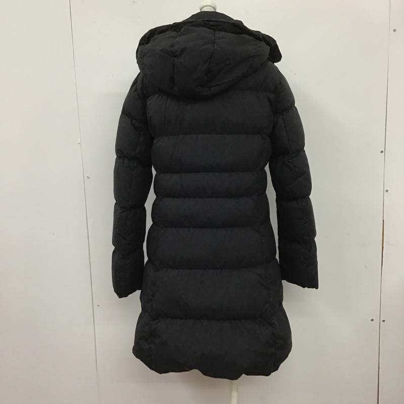 ユニクロ UNIQLO ジャケット、上着 ジャンパー、ブルゾン 217-079260 ライトウェイトダウンフーデットコート ジップアップジャケット アウター M 無地 黒 / ブラック / レディース USED 古着 中古 10104931