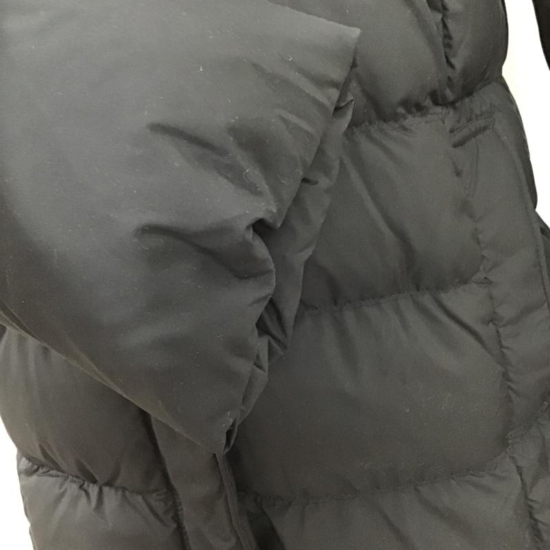 ユニクロ UNIQLO ジャケット、上着 ジャンパー、ブルゾン 217-079260 ライトウェイトダウンフーデットコート ジップアップジャケット アウター M 無地 黒 / ブラック / レディース USED 古着 中古 10104931