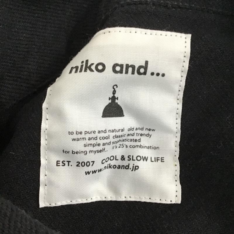 ニコアンド niko and... ジャケット、上着 ジャケット、ブレザー G FREE 無地 黒 / ブラック / レディース USED 古着 中古 10104946