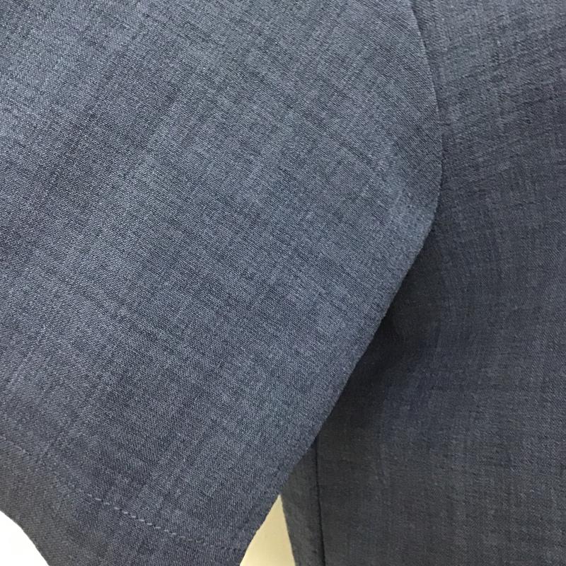 マウジー MOUSSY シャツ、ブラウス 半袖 029FSA30-0010 半袖シャツ カラーシャツ カジュアルシャツ FREE 無地 紺 / ネイビー / レディース USED 古着 中古 10104950