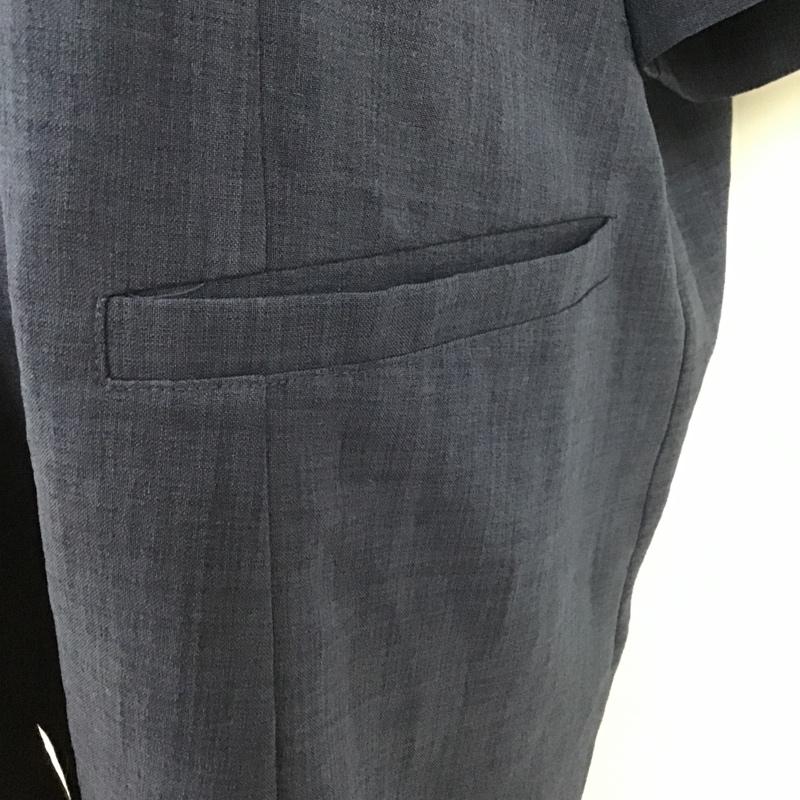 マウジー MOUSSY シャツ、ブラウス 半袖 029FSA30-0010 半袖シャツ カラーシャツ カジュアルシャツ FREE 無地 紺 / ネイビー / レディース USED 古着 中古 10104950