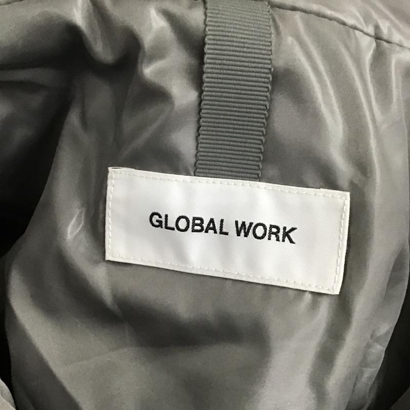 グローバルワーク GLOBAL WORK コート コート一般 GW031524N9 中綿ジャケット M 無地 灰 / グレー / メンズ USED 古着 中古 10104956
