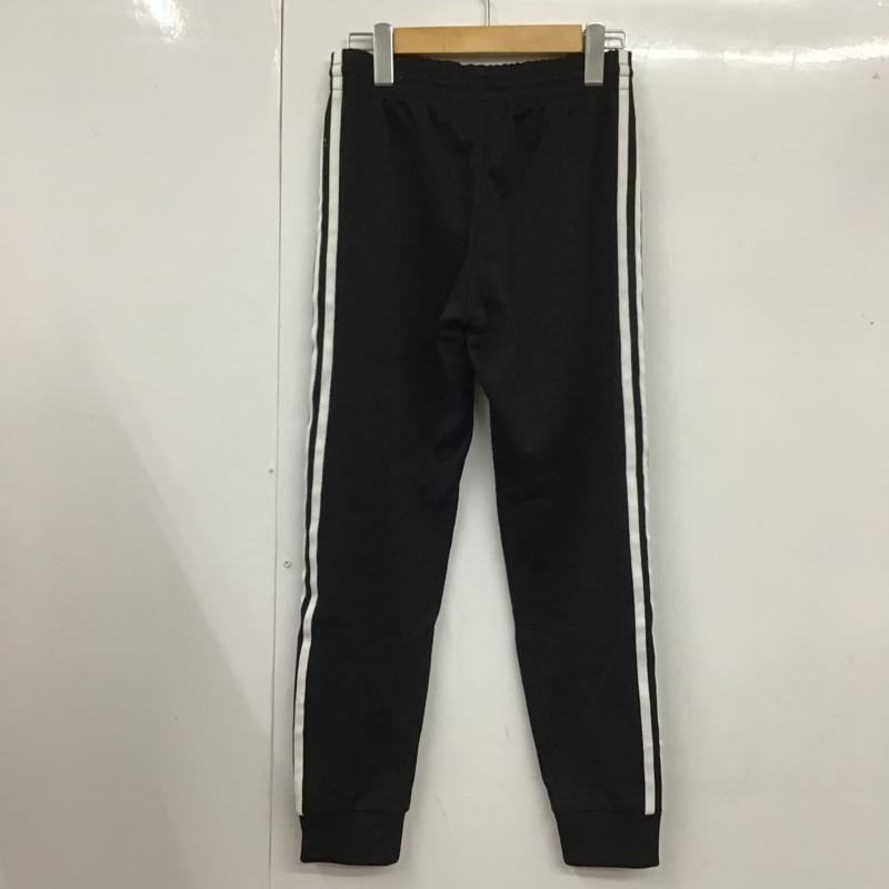 アディダス adidas ボトムス ボトムス CW1275 スリーラインロゴロングトラックパンツ ジャージ スポーツウェア XS ロゴ、文字 白 / ホワイト / X 黒 / ブラック / レディース USED 古着 中古 10104957