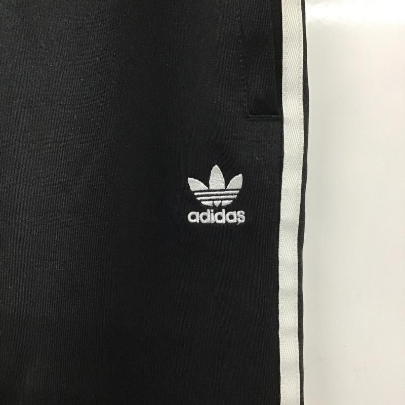 アディダス adidas ボトムス ボトムス CW1275 スリーラインロゴロングトラックパンツ ジャージ スポーツウェア XS ロゴ、文字 白 / ホワイト / X 黒 / ブラック / レディース USED 古着 中古 10104957