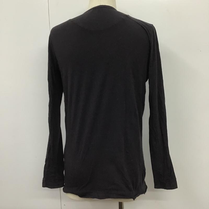 ディーゼル DIESEL カットソー 長袖 ヘンリーネック S 無地 紫 / パープル / メンズ USED 古着 中古 10104960