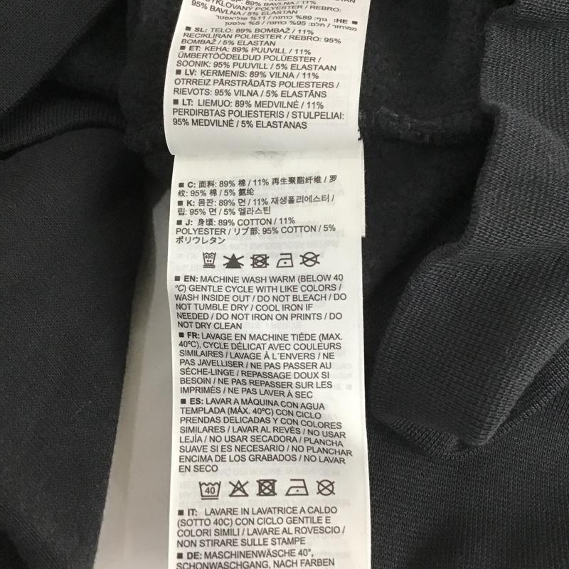 バートン BURTON トレーナー 長袖 Vault Crew スウェット 裏起毛 ボックスロゴ プリント M ロゴ、文字 黒 / ブラック / メンズ USED 古着 中古 10104974