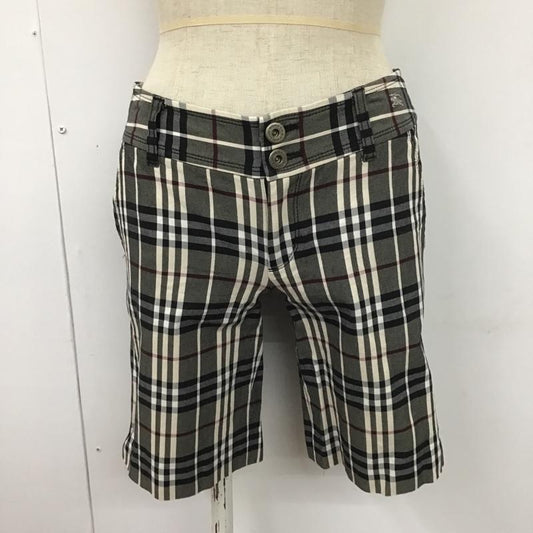 バーバリーロンドン Burberry London パンツ ショートパンツ ショートパンツ ハーフパンツ カジュアルパンツ チェックパンツ 36 チェック マルチカラー / マルチカラー /  レディース USED 古着 中古 10104981