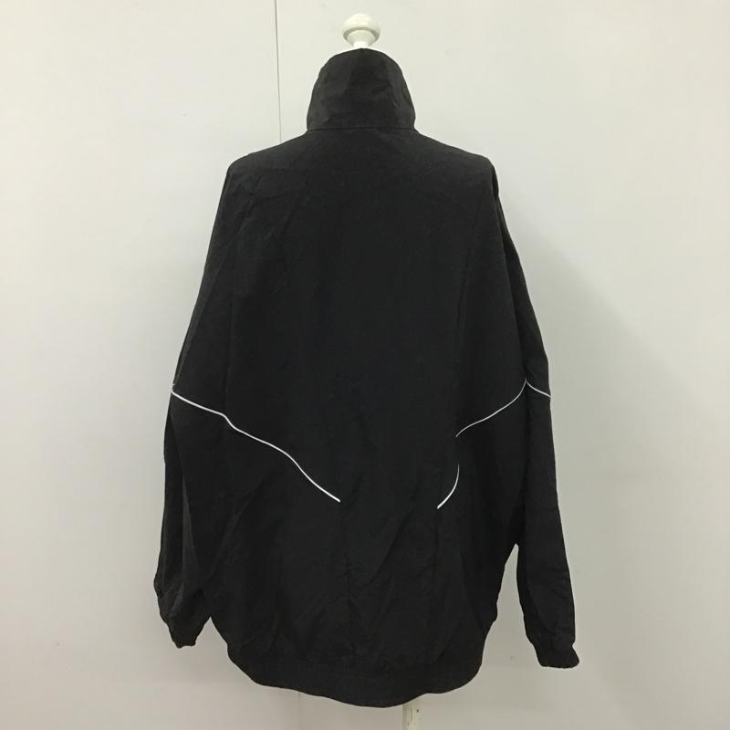 アディダス adidas ジャケット、上着 ジャケット、ブレザー FT1739 adidas×MOUSSY コラボ ナイロンジャケット ジップアップジャケット S ロゴ、文字 黒 / ブラック / レディース USED 古着 中古 10104995
