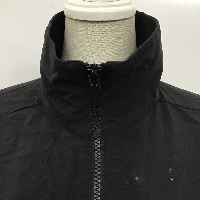 アディダス adidas ジャケット、上着 ジャケット、ブレザー FT1739 adidas×MOUSSY コラボ ナイロンジャケット ジップアップジャケット S ロゴ、文字 黒 / ブラック / レディース USED 古着 中古 10104995