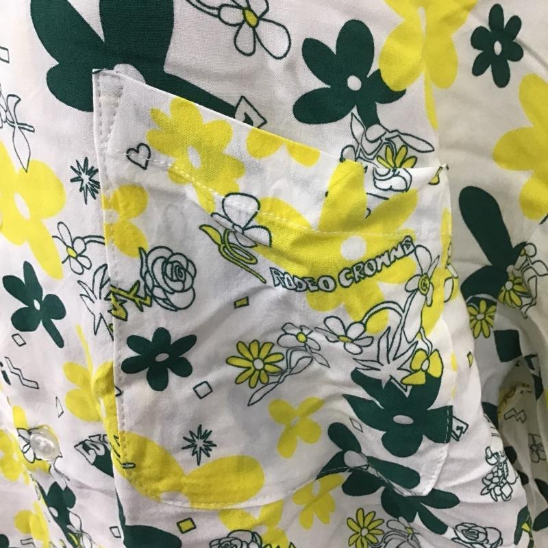 ロデオクラウンズ Rodeo Crowns シャツ、ブラウス 半袖 420FSA01-042M MATTFLOWERシャツ 半袖シャツ プリントシャツ FREE プリント マルチカラー / マルチカラー / レディース USED 古着 中古 10105018