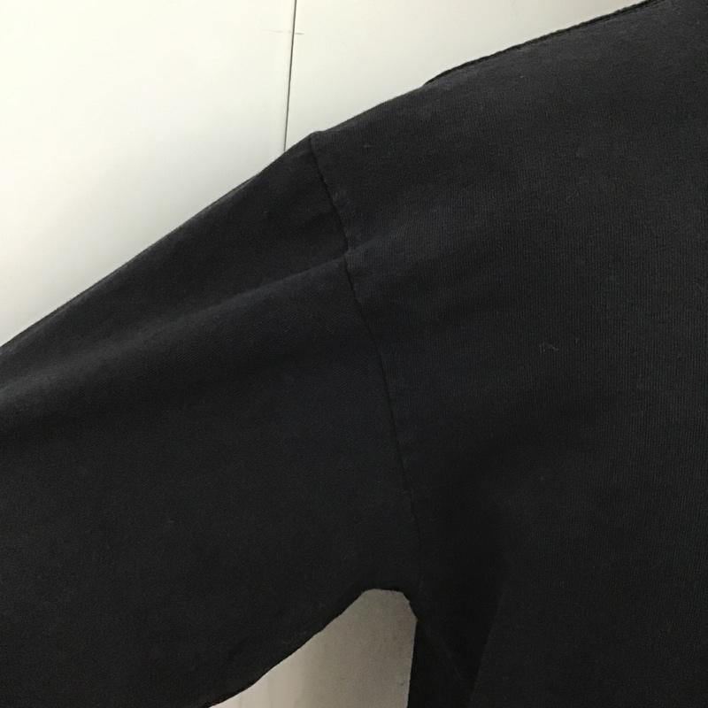 アンディフィーテッド UNDEFEATED カットソー 長袖 190077001013 長袖Tシャツ クルーネックカットソー プリント長袖カットソー M ロゴ、文字 黒 / ブラック / メンズ USED 古着 中古 10105021