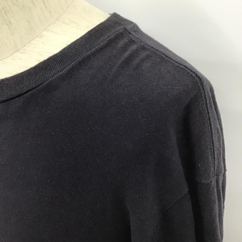 アトモス atmos カットソー 長袖 長袖カットソー クルーネックカットソー ロングスリーブカットソー プリントTシャツ XL プリント 紺 / ネイビー / メンズ USED 古着 中古 10105023