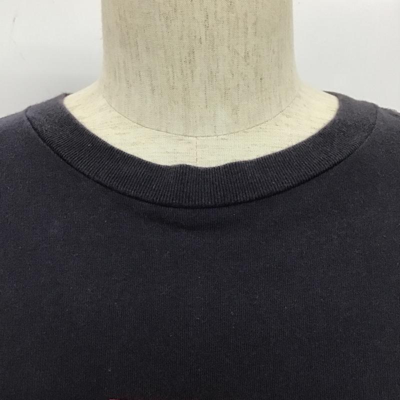 アトモス atmos カットソー 長袖 長袖カットソー クルーネックカットソー ロングスリーブカットソー プリントTシャツ XL プリント 紺 / ネイビー / メンズ USED 古着 中古 10105023