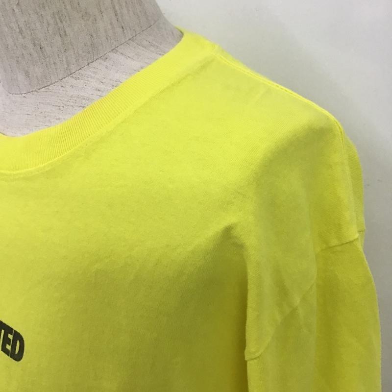 アンディフィーテッド UNDEFEATED カットソー 長袖 長袖カットソー クルーネックカットソー ロングスリーブカットソー プリントTシャツ M プリント 黄 / イエロー / メンズ USED 古着 中古 10105024