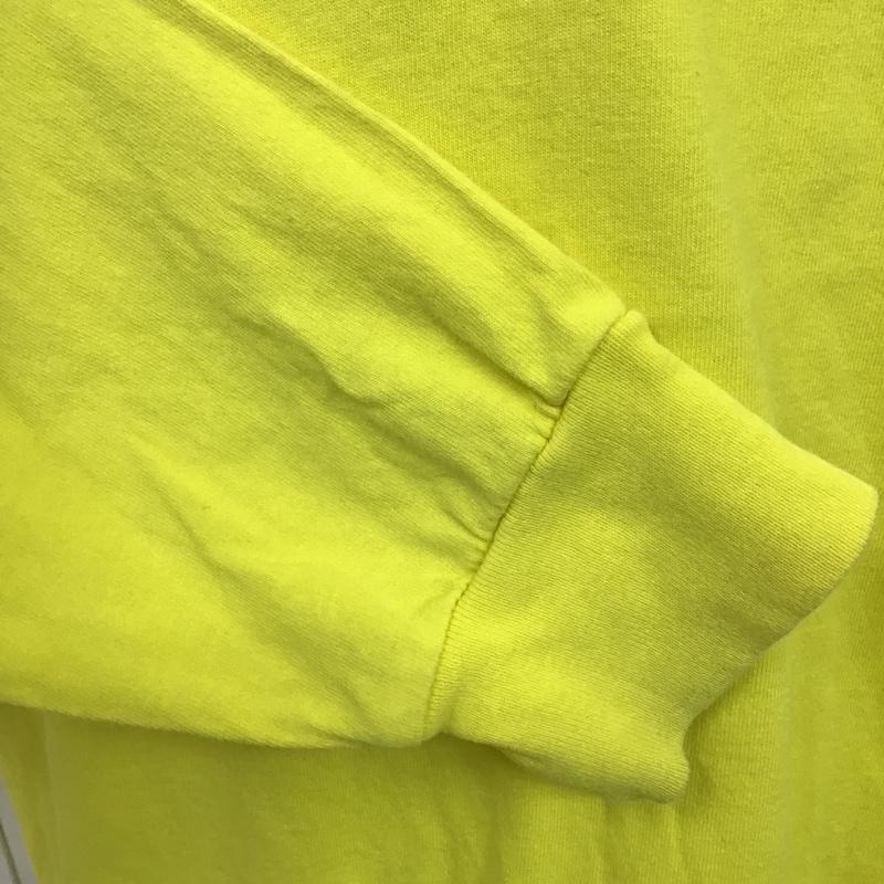 アンディフィーテッド UNDEFEATED カットソー 長袖 長袖カットソー クルーネックカットソー ロングスリーブカットソー プリントTシャツ M プリント 黄 / イエロー / メンズ USED 古着 中古 10105024