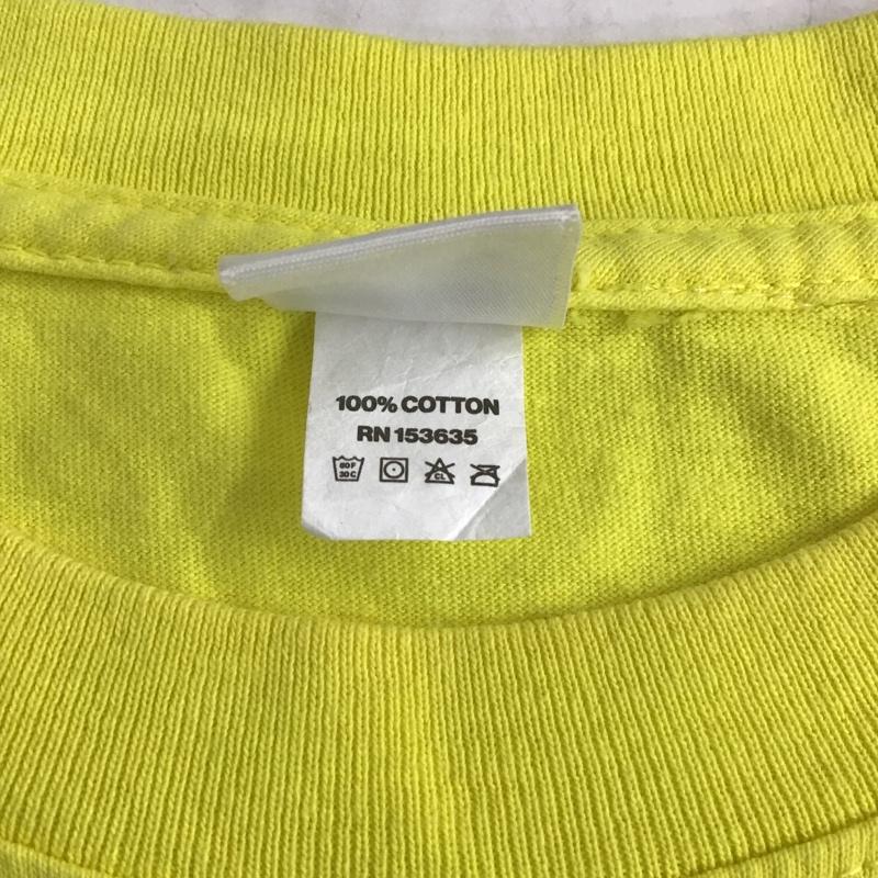 アンディフィーテッド UNDEFEATED カットソー 長袖 長袖カットソー クルーネックカットソー ロングスリーブカットソー プリントTシャツ M プリント 黄 / イエロー / メンズ USED 古着 中古 10105024