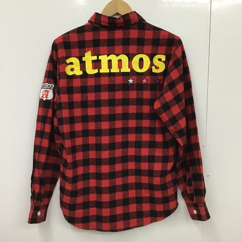 アトモス atmos シャツ、ブラウス 長袖 長袖シャツ ネルシャツ チェックシャツ カラーシャツ ポケットシャツ チェック マルチカラー / マルチカラー / レディース USED 古着 中古 10105028