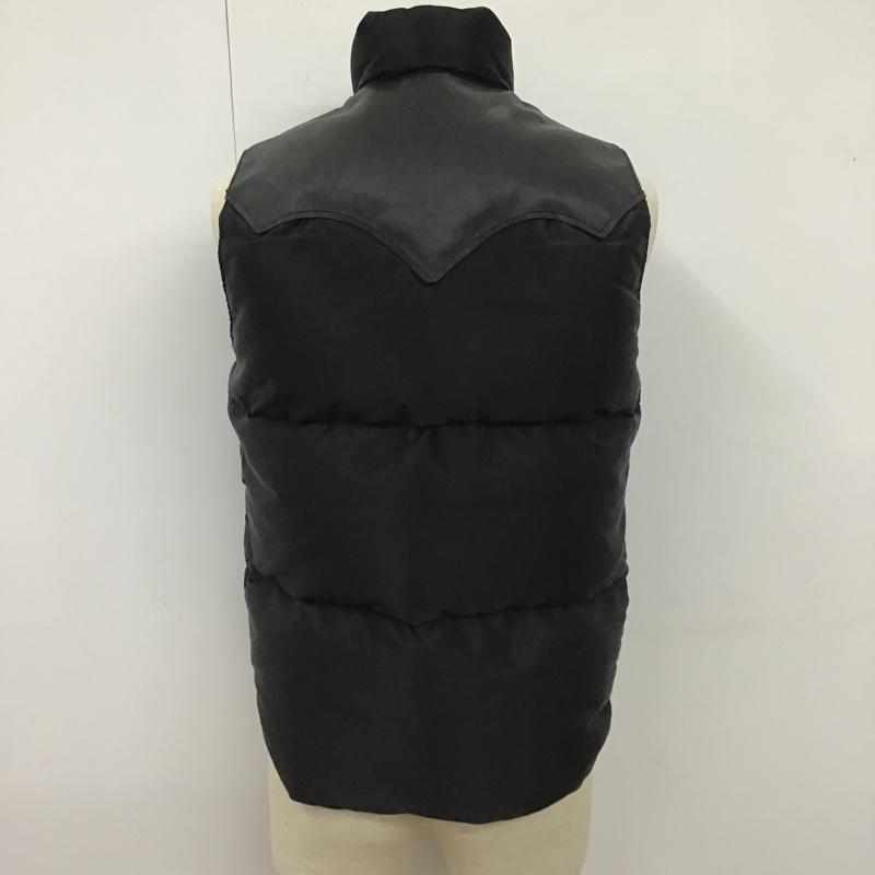 ロッキー マウンテン フェザーベッド Rocky Mountain FeatherBed ベスト ベスト 450-492-64 RockyMountainFeatherbed×PORTER×BEAMS コラボ ダウンベスト 36 無地 黒 / ブラック / メンズ USED 古着 中古 10105031
