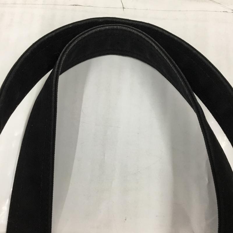 ポーター PORTER ハンドバッグ ハンドバッグ ドラムバッグ ボストンバッグ キャンバス ロゴ、文字 黒 / ブラック / メンズ USED 古着 中古 10105038