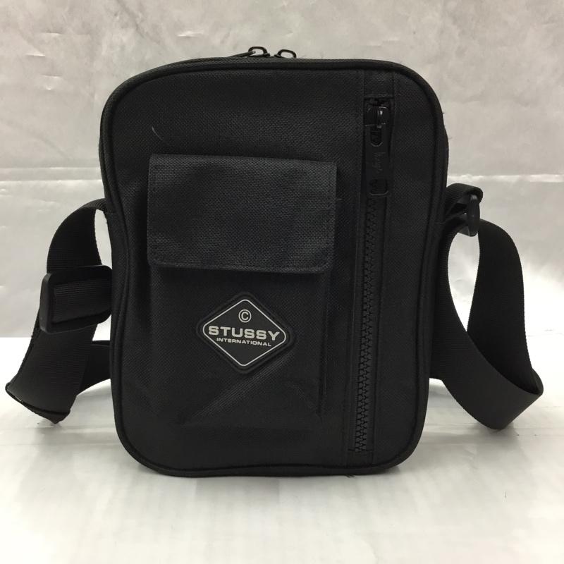 ステューシー STUSSY ショルダーバッグ ショルダーバッグ ナイロン ロゴ、文字 黒 / ブラック / メンズ USED 古着 中古 10105047