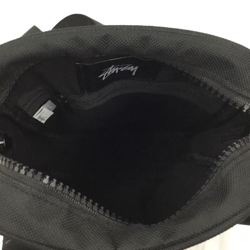 ステューシー STUSSY ショルダーバッグ ショルダーバッグ ナイロン ロゴ、文字 黒 / ブラック / メンズ USED 古着 中古 10105047