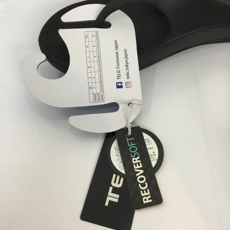 テリック TELIC サンダル サンダル 25.5~26cm TELIC FLIP FLOP リカバリーサンダル M 無地 黒 / ブラック / メンズ USED 古着 中古 10105050