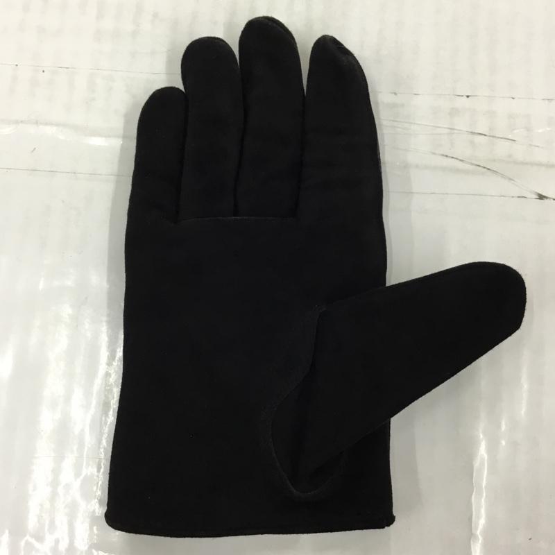 ダブルタップス WTAPS ファッション小物 手袋 レザー スエード ロゴ、文字 黒 / ブラック / メンズ USED 古着 中古 10105055