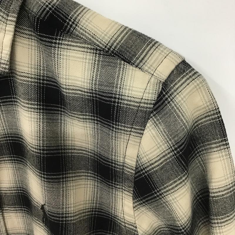 デニム アンド サプライ DENIM & SUPPLY シャツ、ブラウス 長袖 長袖シャツ チェックシャツ カラーシャツ 長袖カットソー S チェック ベージュ / ベージュ / メンズ USED 古着 中古 10105076