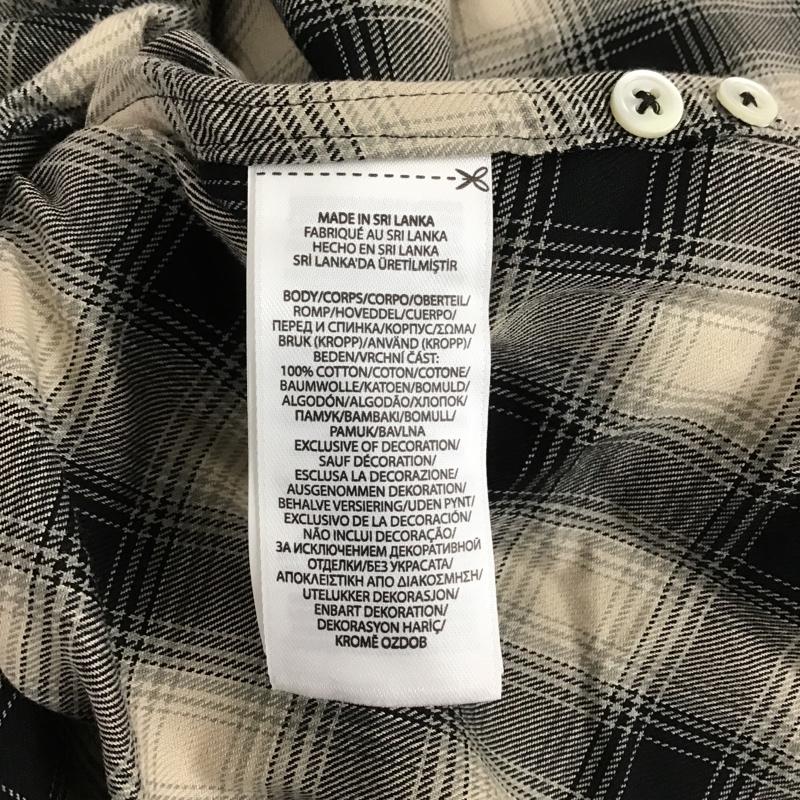 デニム アンド サプライ DENIM & SUPPLY シャツ、ブラウス 長袖 長袖シャツ チェックシャツ カラーシャツ 長袖カットソー S チェック ベージュ / ベージュ / メンズ USED 古着 中古 10105076
