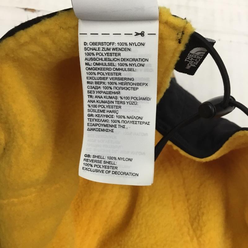 ザノースフェイス THE NORTH FACE 帽子 キャップ NF0A3FMC Reversible Fleece Norm Hat リバーシブル ボア フリース タグ付き ロゴ、文字 黒 / ブラック / X 白 / ホワイト / X 黄 / イエロー / メンズ USED 古着 中古 10105077