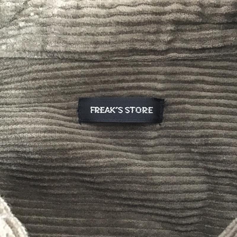 フリークスストア FREAK'S STORE ジャケット、上着 ジャンパー、ブルゾン FKU2020-M コーデュロイジャケット ポケットジャケット カジュアルジャケット L 無地 茶 / ブラウン / レディース USED 古着 中古 10105096