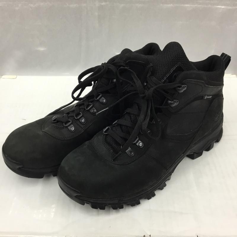 ティンバーランド Timberland ブーツ ショートブーツ 2731R ハイキングブーツ 29cm 29.0cm ロゴ、文字 黒 / ブラック / メンズ USED 古着 中古 10105100