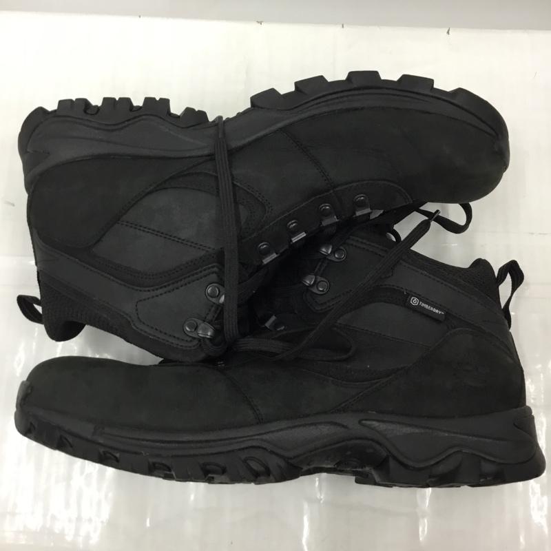 ティンバーランド Timberland ブーツ ショートブーツ 2731R ハイキングブーツ 29cm 29.0cm ロゴ、文字 黒 / ブラック / メンズ USED 古着 中古 10105100