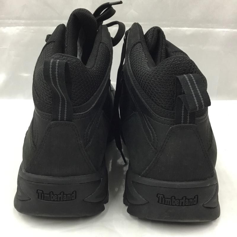 ティンバーランド Timberland ブーツ ショートブーツ 2731R ハイキングブーツ 29cm 29.0cm ロゴ、文字 黒 / ブラック / メンズ USED 古着 中古 10105100
