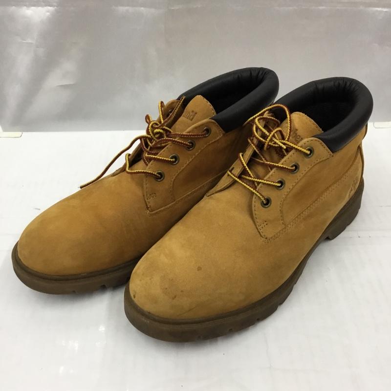 ティンバーランド Timberland ブーツ ショートブーツ 8182 BASIC CHUKKA 8.5W US:8.5 ロゴ、文字 キャメル / キャメル / メンズ USED 古着 中古 10105105
