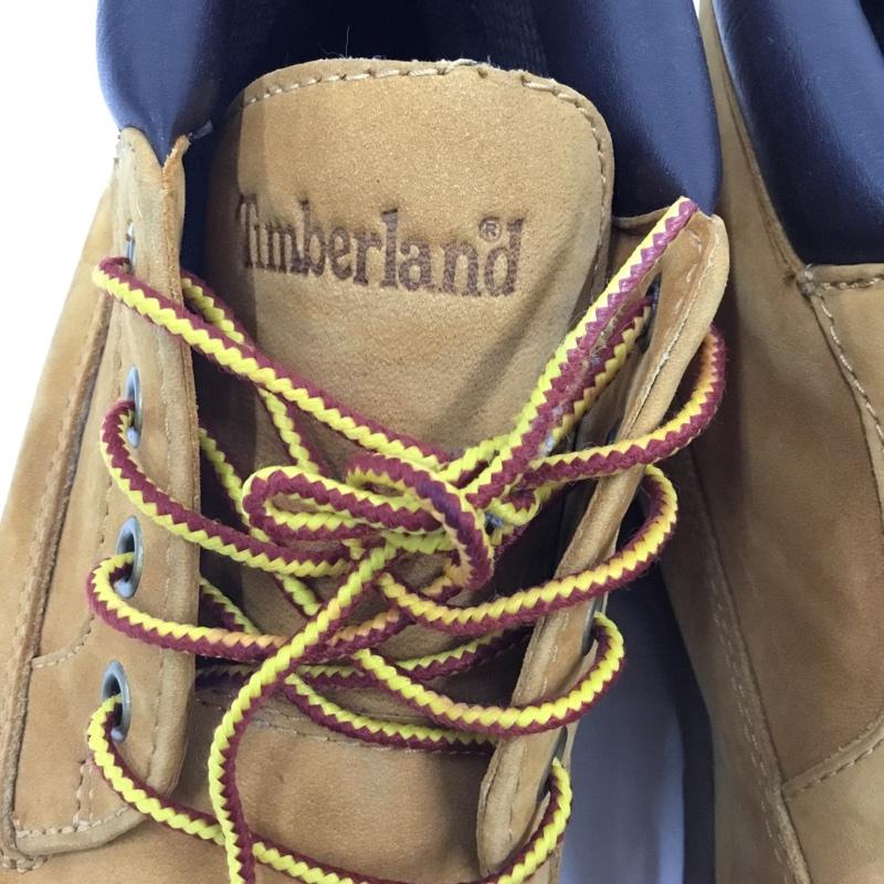 ティンバーランド Timberland ブーツ ショートブーツ 8182 BASIC CHUKKA 8.5W US:8.5 ロゴ、文字 キャメル / キャメル / メンズ USED 古着 中古 10105105