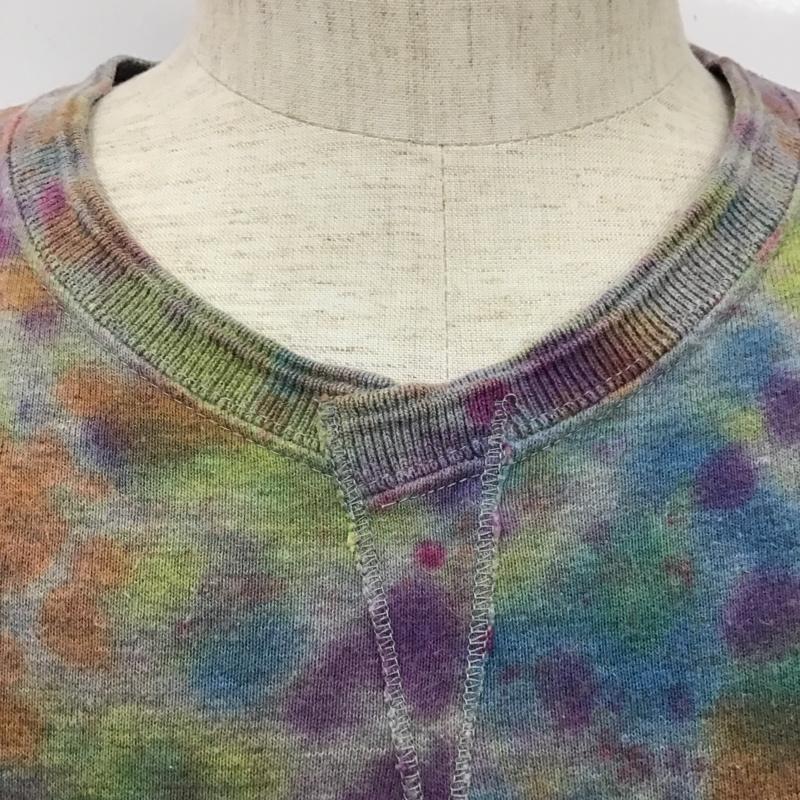 ポールスミス Paul Smith Tシャツ 半袖 半袖カットソー タイダイプリントTシャツ クルーネックカットソー S プリント マルチカラー / マルチカラー / メンズ USED 古着 中古 10105115
