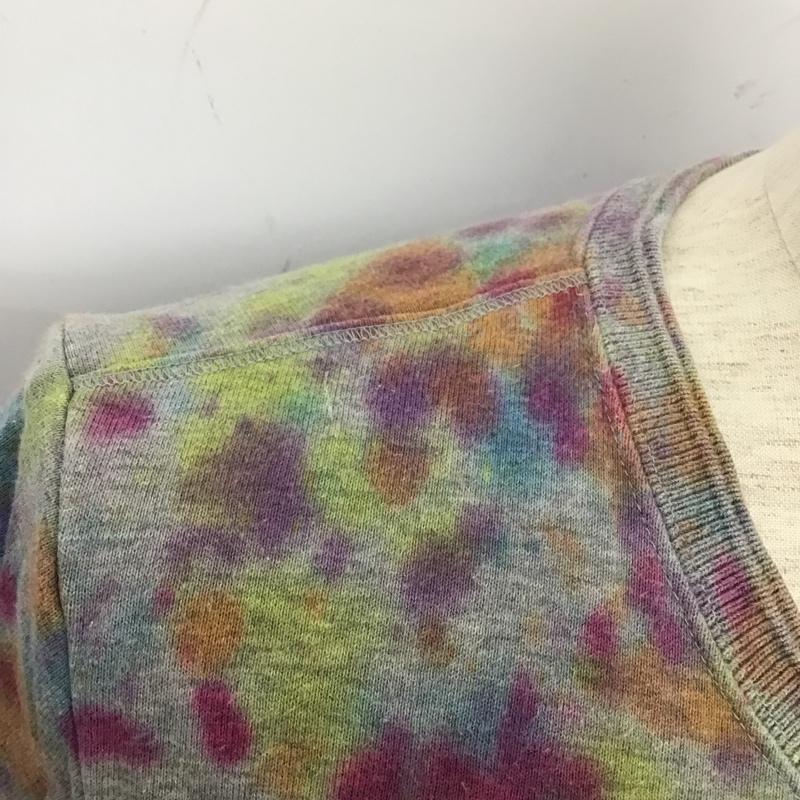 ポールスミス Paul Smith Tシャツ 半袖 半袖カットソー タイダイプリントTシャツ クルーネックカットソー S プリント マルチカラー / マルチカラー / メンズ USED 古着 中古 10105115