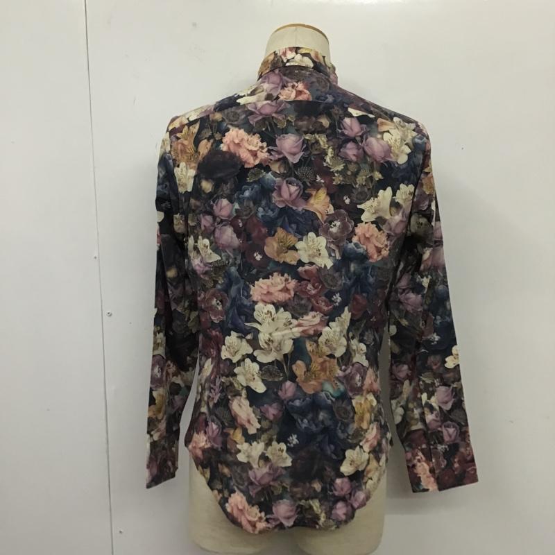 ポールスミス Paul Smith シャツ、ブラウス 長袖 長袖シャツ カラーシャツ プリント長袖カットソー S 総柄 マルチカラー / マルチカラー / メンズ USED 古着 中古 10105116
