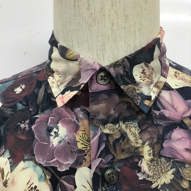 ポールスミス Paul Smith シャツ、ブラウス 長袖 長袖シャツ カラーシャツ プリント長袖カットソー S 総柄 マルチカラー / マルチカラー / メンズ USED 古着 中古 10105116