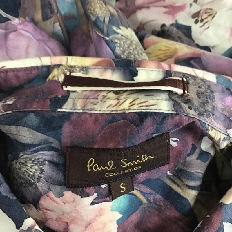 ポールスミス Paul Smith シャツ、ブラウス 長袖 長袖シャツ カラーシャツ プリント長袖カットソー S 総柄 マルチカラー / マルチカラー / メンズ USED 古着 中古 10105116