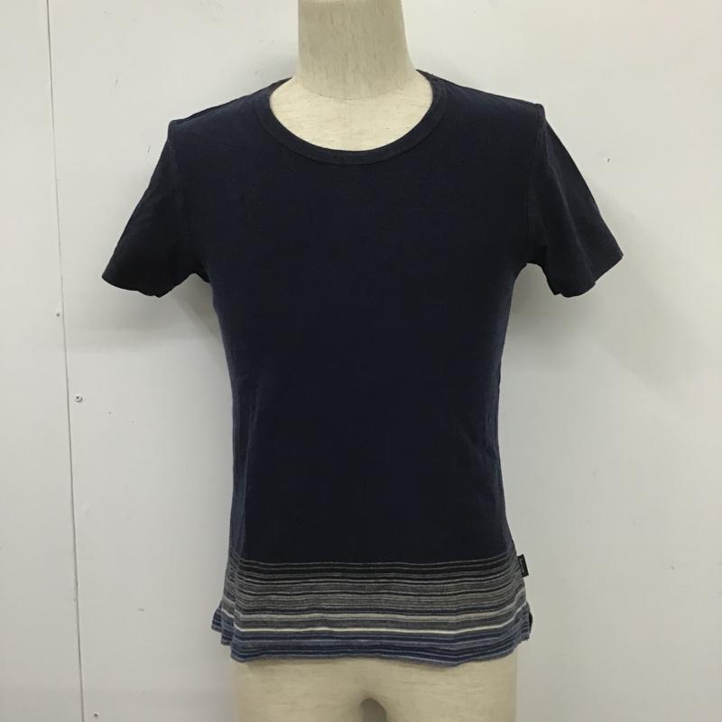 ポールスミスジーンズ Paul Smith JEANS トレーナー 半袖 半袖カットソー 無地Tシャツ クルーネックカットソー S 無地 紺 / ネイビー / メンズ USED 古着 中古 10105118