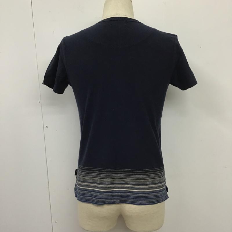 ポールスミスジーンズ Paul Smith JEANS トレーナー 半袖 半袖カットソー 無地Tシャツ クルーネックカットソー S 無地 紺 / ネイビー / メンズ USED 古着 中古 10105118