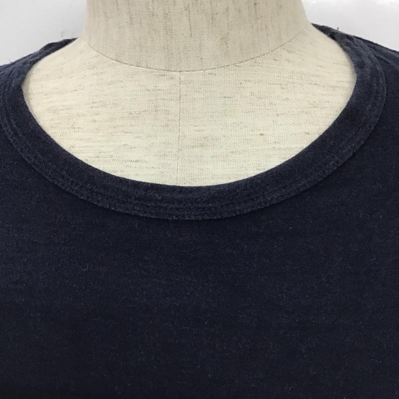 ポールスミスジーンズ Paul Smith JEANS トレーナー 半袖 半袖カットソー 無地Tシャツ クルーネックカットソー S 無地 紺 / ネイビー / メンズ USED 古着 中古 10105118